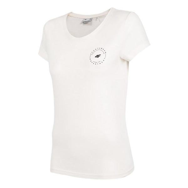 T-paidat 4F TSD033 Valkoiset 168 - 171 cm/M