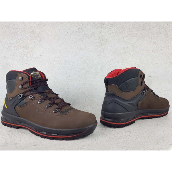 Sko Grisport Foca Nabuk Trekking Brun 42