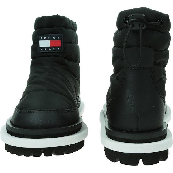 Lumisaappaat Tommy Hilfiger Padded Flat Mustat 40