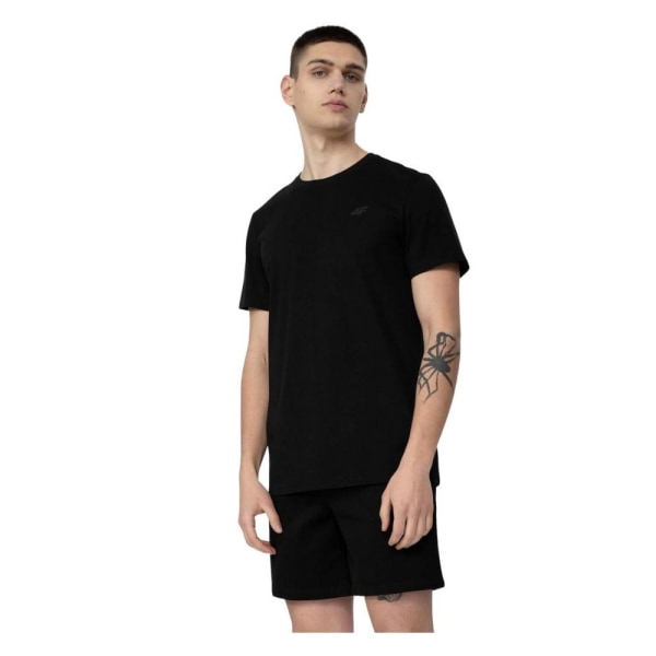T-shirts 4F H4L22TSM35220S Sort 176 - 179 cm/M