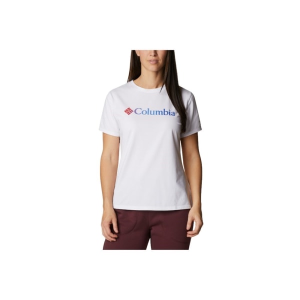 T-paidat Columbia Sun Trek W Graphic Tee Valkoiset 152 - 152 cm/XS