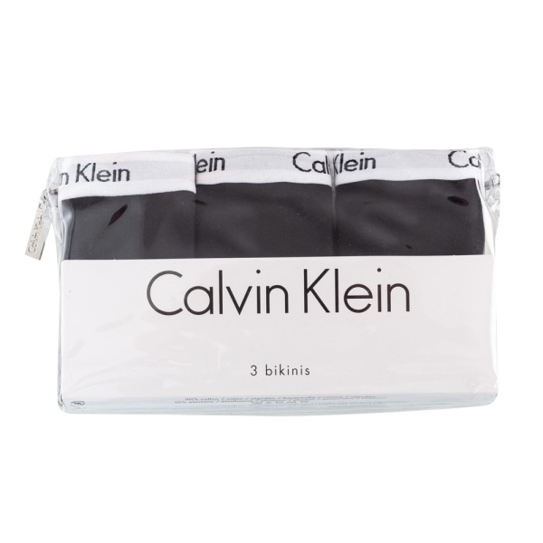 Majtki Calvin Klein Bikini 3P Mustat XS