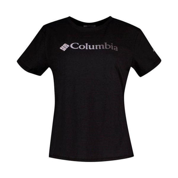 Shirts Columbia Sun Trek W Graphic Tee Svarta 152 - 152 cm/XS