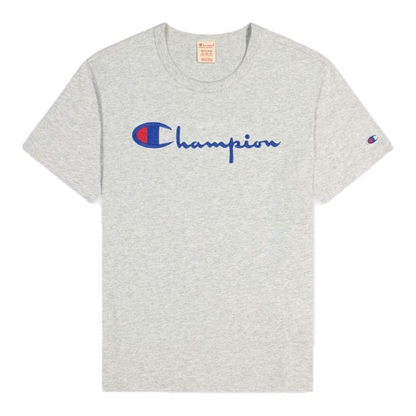 Shirts Champion Reverse Weave Script Logo Gråa 173 - 177 cm/S