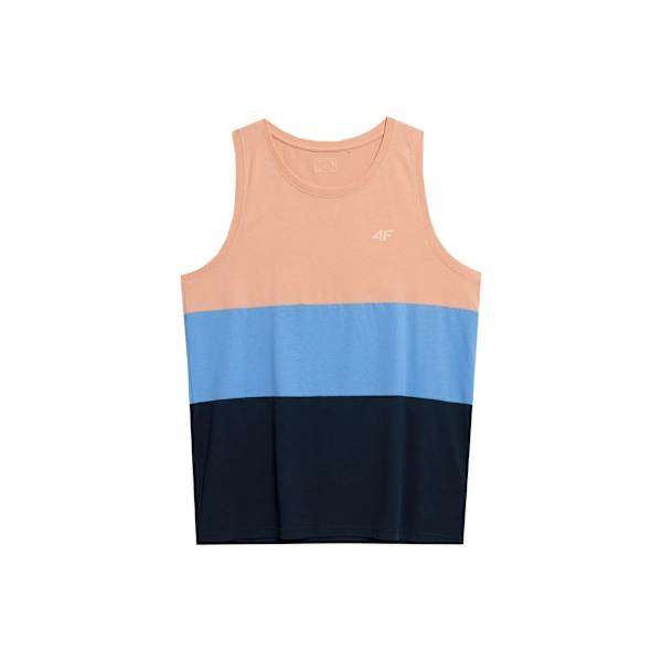 T-shirts 4F SS23TTSHM352OSOSIOWY Flåde,Sort,Orange 176 - 179 cm/M