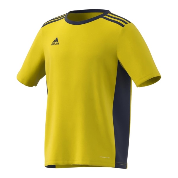 T-paidat Adidas Entrada 18 Mustat,Keltaiset 135 - 140 cm/S
