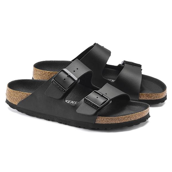 Rantakengät Birkenstock Arizona Birkoflor Mustat 36