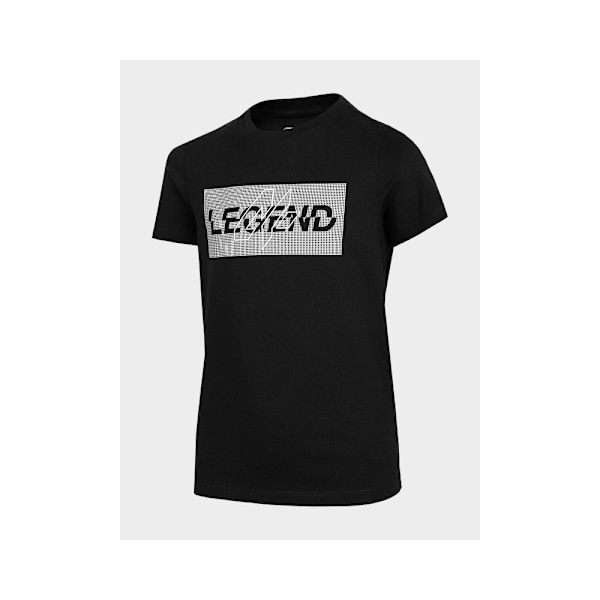 Shirts 4F JTSM005 Svarta 122 - 127 cm