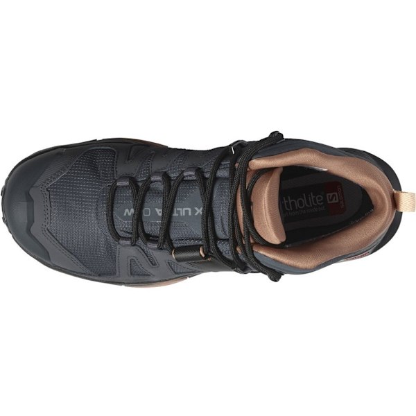 Kengät Salomon X Ultra 4 Mid Gtx W Vaaleanpunaiset,Harmaat 40 2/3