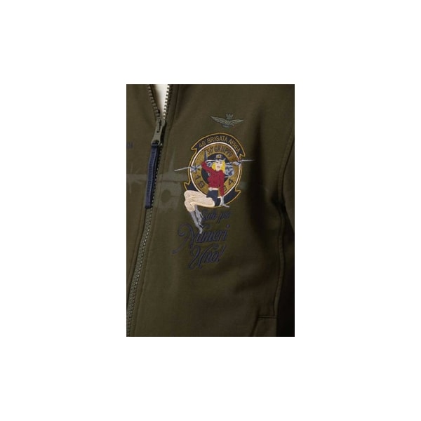 Sweatshirts Aeronautica Militare FE1802F51139294 Grøn 178 - 182 cm/M