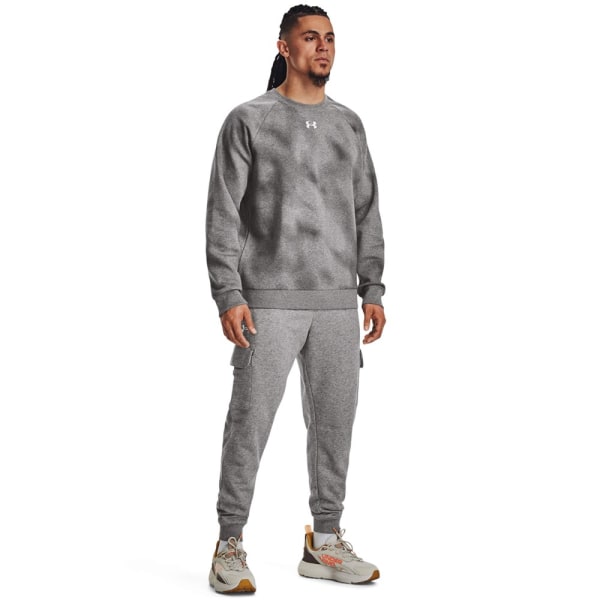 Sweatshirts Under Armour Ua Rival Fleece Printed Crew Grå 173 - 177 cm/S