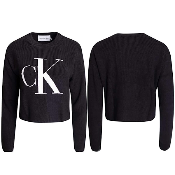 Tröjor Calvin Klein J20J221132 Beh Svarta 163 - 167 cm/S