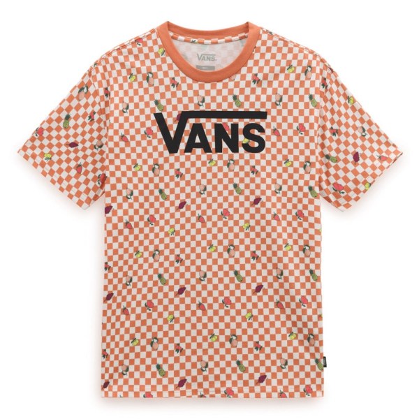 T-shirts Vans Fruit Checkerboard Orange 168 - 172 cm/M