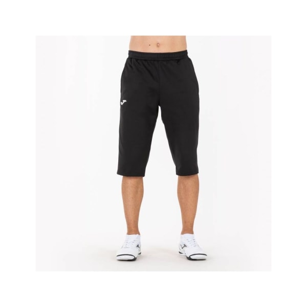 Byxor Joma Capri Fleece Svarta 182 - 187 cm/XL