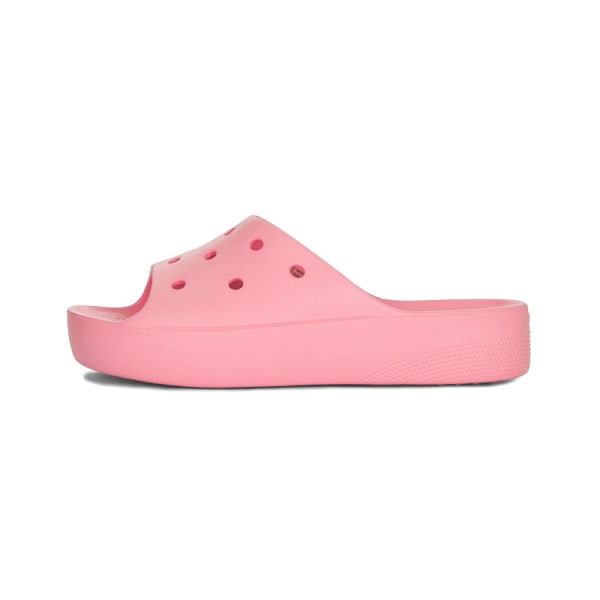 Tofflor Crocs Platform Slide Rosa 39