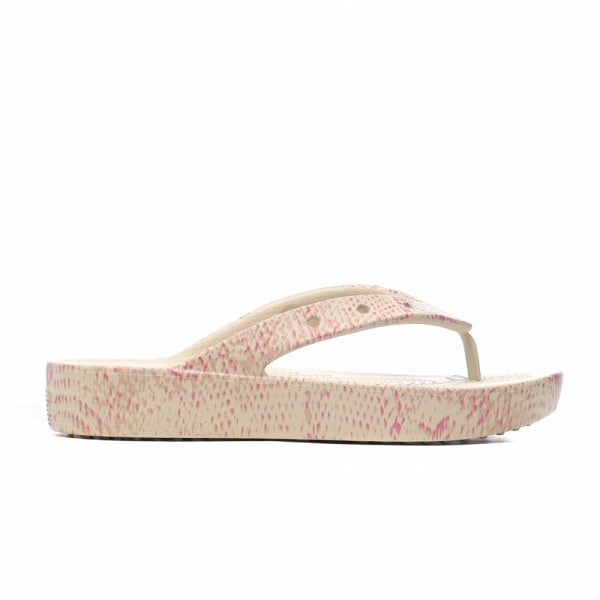 Varvassandaalit Crocs Classic Platform Snake Print Fl Kerman väriset,Vaaleanpunaiset 39