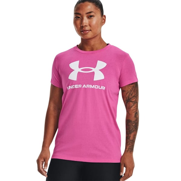 T-paidat Under Armour Live Sportstyle Graphic Vaaleanpunaiset 173 - 177 cm/L