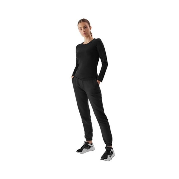 T-paidat 4F Longsleeve F167 W 20s Mustat 168 - 171 cm/M