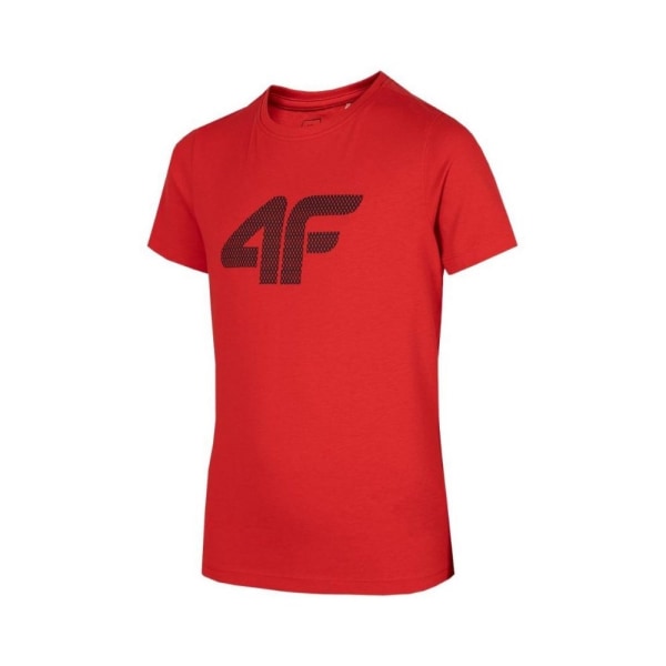 Shirts 4F JTSM002 Röda 160 - 166 cm/14 - 15 år