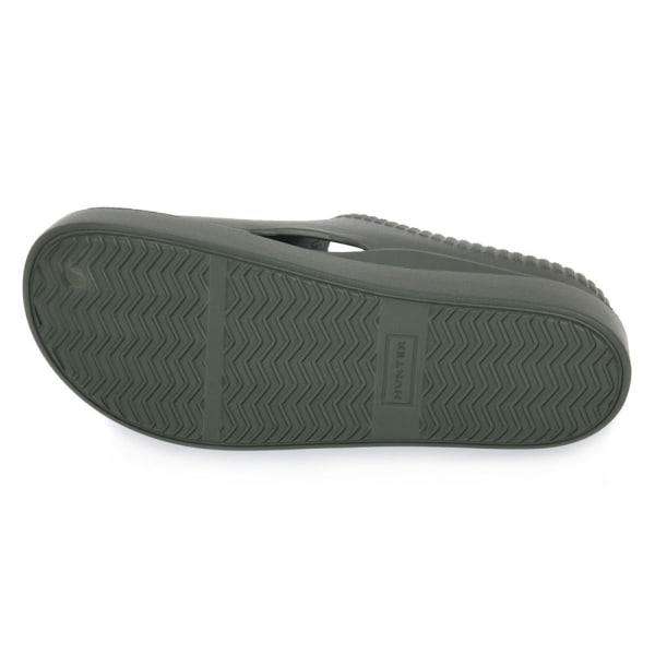 Rantakengät Hunter Bloom Foam Clog Oliivinväriset,Harmaat 39