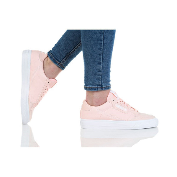 Puolikengät Adidas Continental Vulc J Vaaleanpunaiset 38 2/3