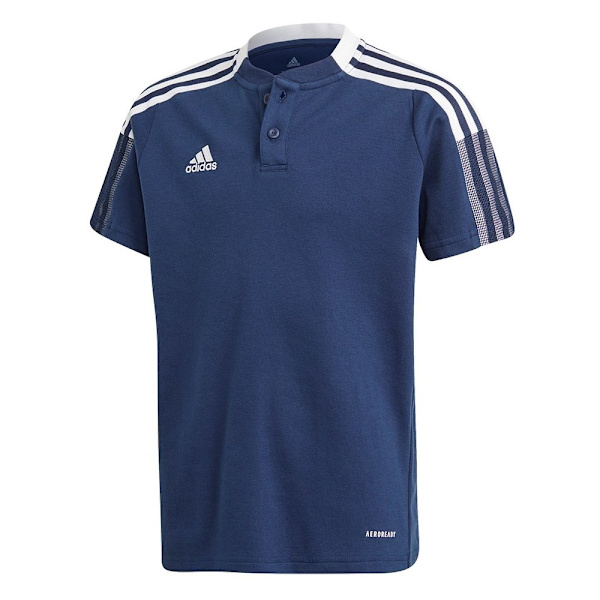 T-shirts Adidas Tiro 21 Polo Flåde 159 - 164 cm/L