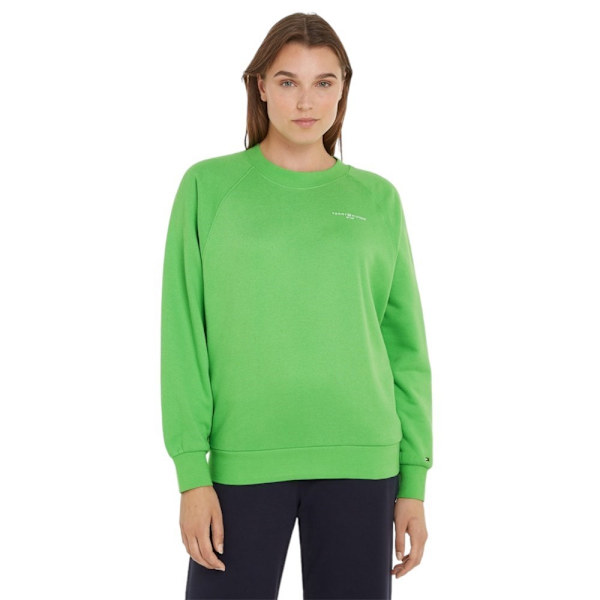 Puserot je Fleecet Tommy Hilfiger RELAXED MINI CORP LOGO Vihreät 168 - 172 cm/M