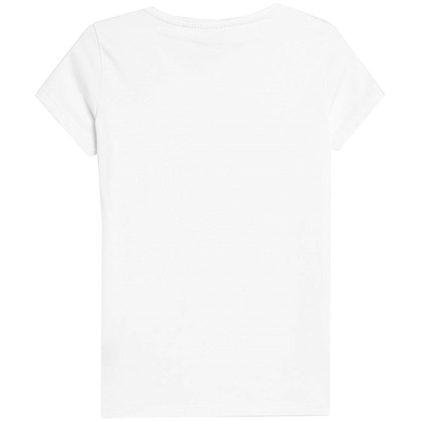 Shirts 4F 4FAW23TTSHF090610S Vit 168 - 171 cm/M