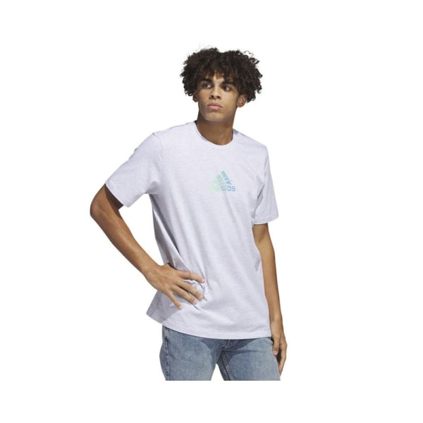 Shirts Adidas Power Logo Tee Vit 182 - 187 cm/XL