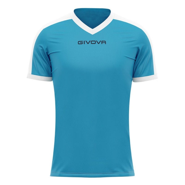 Shirts Givova Revolution Interlock Blå 168 - 176 cm/M