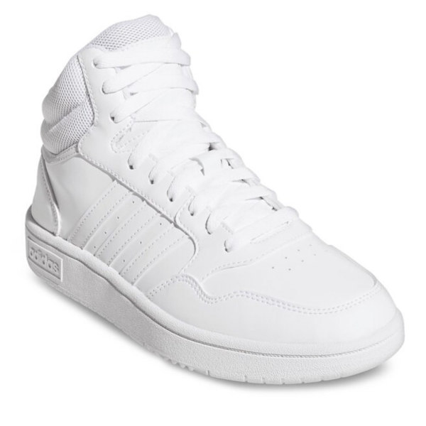 Sko Adidas Hoops 3.0 Mid Hvid 38