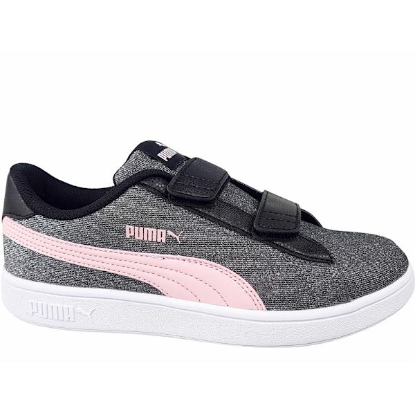 Lågskor Puma Smash V2 Glitz Glam V PS Gråa 34.5