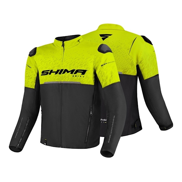 Jakker Shima Drift Sort,Gul 179 - 183 cm/XL