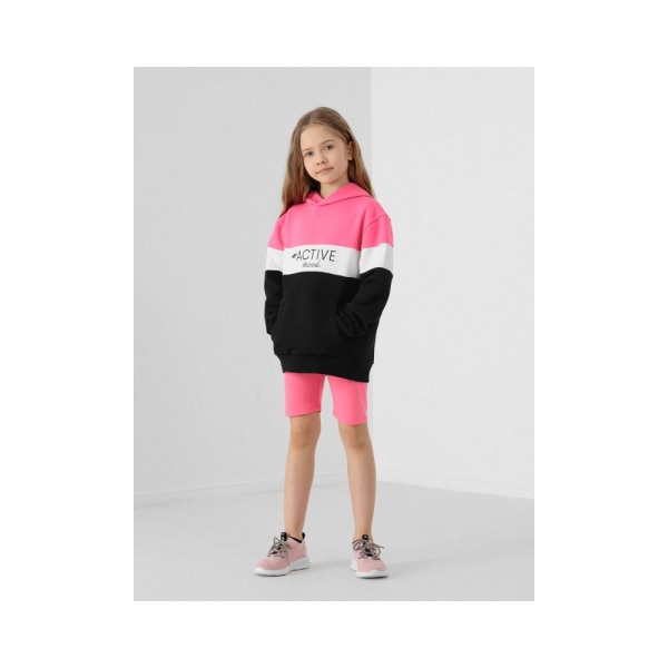 Sweatshirts 4F JBLD002 Sort,Pink 122 - 127 cm