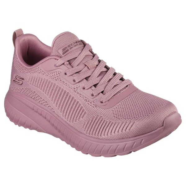 Lågskor Skechers Memory Foam Bobs Squad Chaos Rosa 36