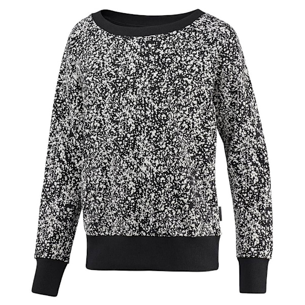 Sweatshirts Reebok Crewneck Speckled Sort,Hvid 164 - 169 cm/S