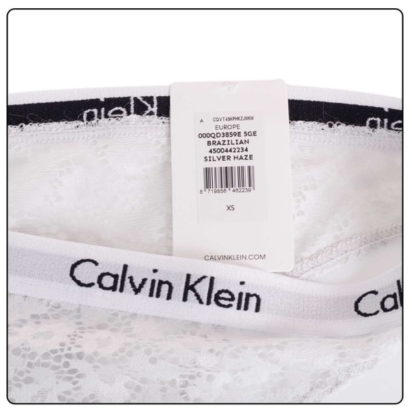 Majtki Calvin Klein 000QD3859E5GE Valkoiset XS