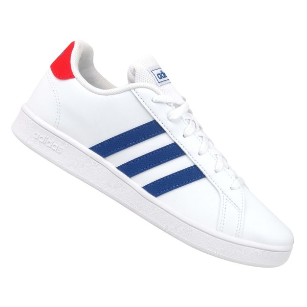 Puolikengät Adidas Grand Court K Valkoiset 37 1/3