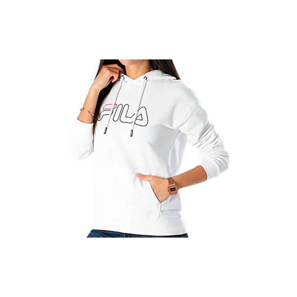 Puserot je Fleecet Fila Larkin Hoody Valkoiset 158 - 162 cm/XS