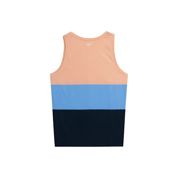 T-shirts 4F SS23TTSHM352OSOSIOWY Flåde,Sort,Orange 179 - 182 cm/L