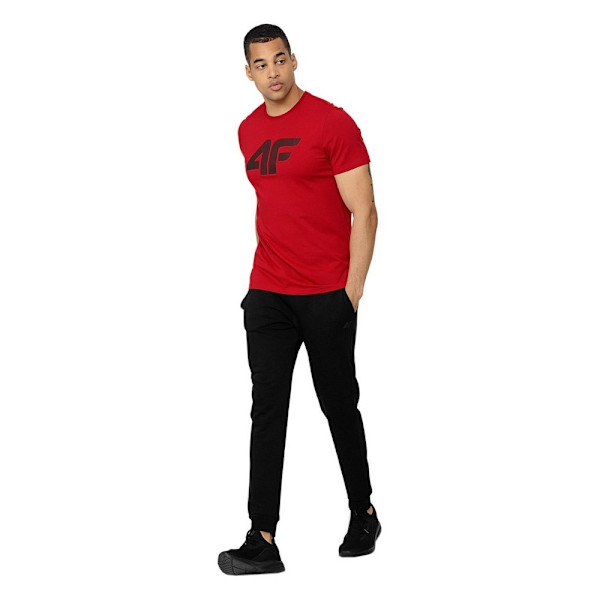 T-paidat 4F TSM353 Punainen 179 - 182 cm/L