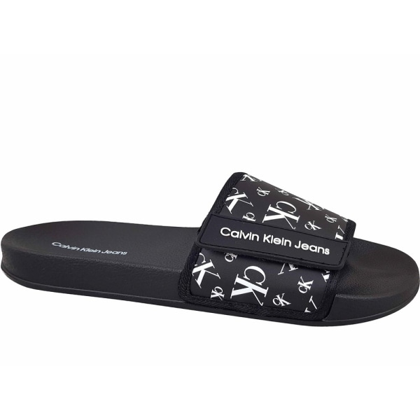 Tøffel Calvin Klein V3B0806341172999 Sort 29