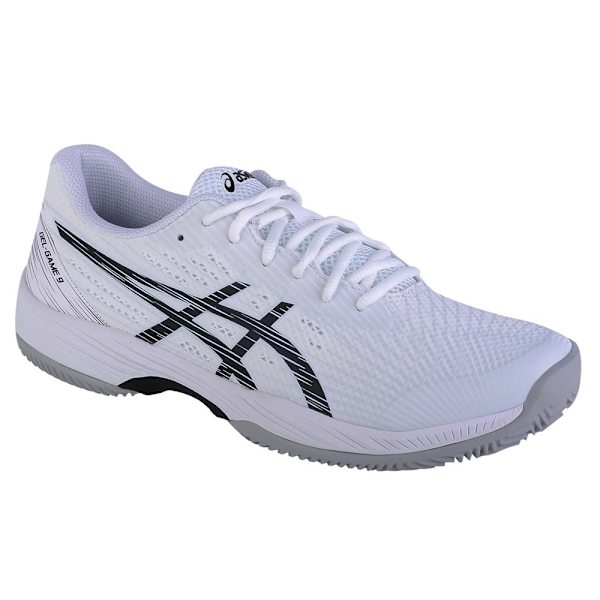 Puolikengät Asics Gelgame 9 Clayoc Valkoiset 42.5