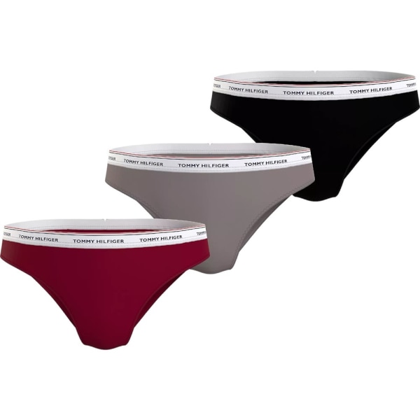 Majtki Tommy Hilfiger UW0UW048950R3 Bordeaux,Sort,Grå S