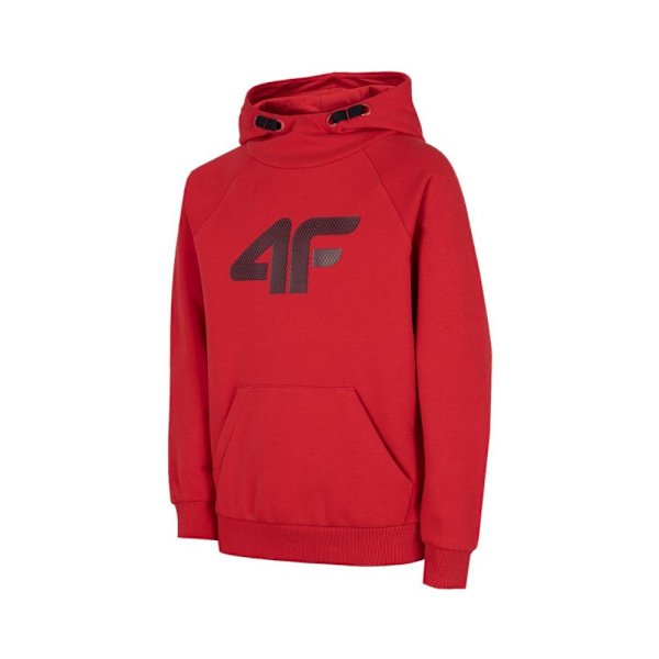 Sweatshirts 4F JBLM002 Rød 122 - 127 cm