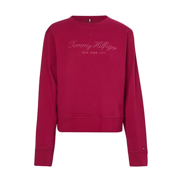Puserot je Fleecet Tommy Hilfiger WW0WW35976VWU Vaaleanpunaiset 163 - 167 cm/S