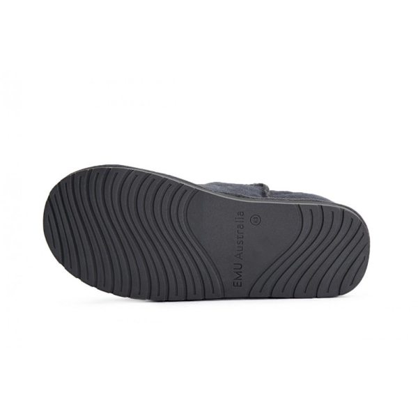 Støvletter Emu Wallaby Mini Charcoal Grå 32