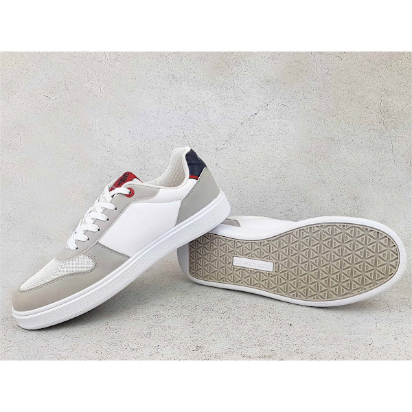 Lågskor U.S. Polo Assn ROKKO003LGRWHI01 Gråa 44