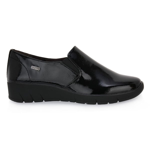 Sneakers low Jana 018 Black Patent Sort 39