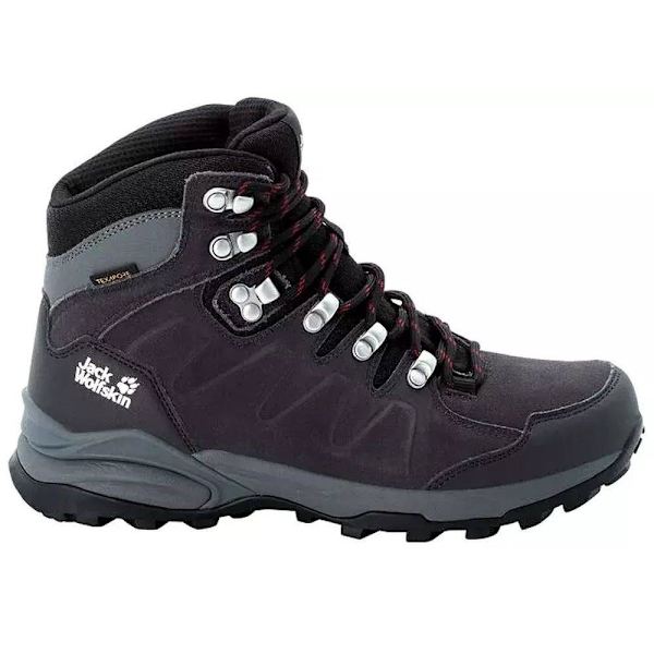 Sko Jack Wolfskin Refugio Texapore Mid Sort 40.5